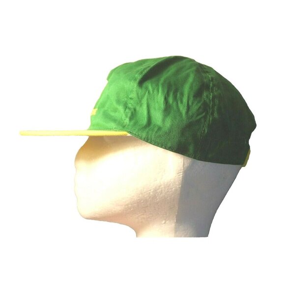 John Deere Vintage 2005 Snapback Hat Green Yellow Adjustable Cap Cotton Farm - Picture 3 of 7